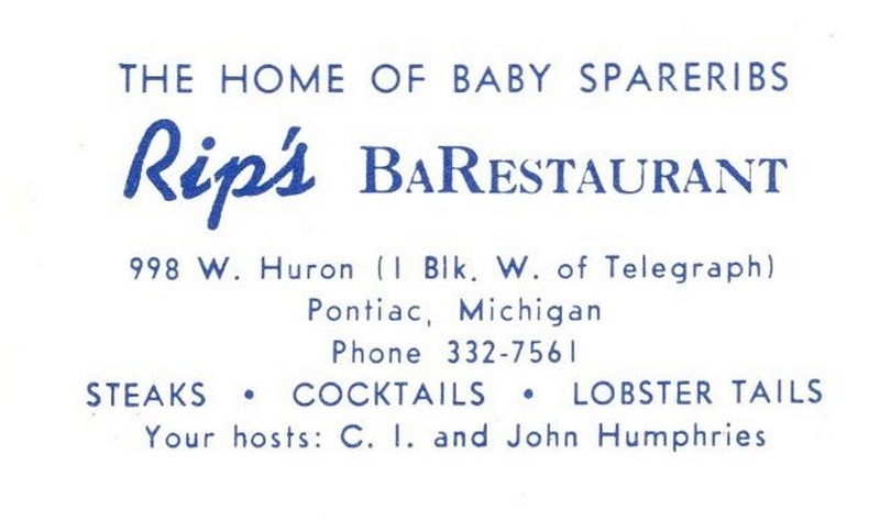 Heroes Bar-BQ & Brew (Rips BaRestaurant) - Postcard (newer photo)